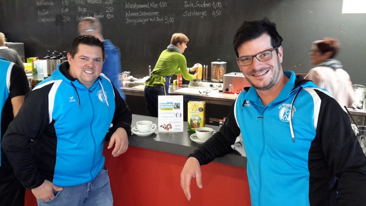 Fairer Kaffee beim Fußball