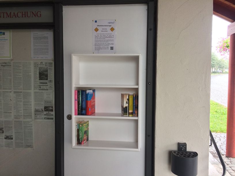 Öffentliche Bücherregale - Schenken Sie anderen Lesern Lesevergnügen, schicken Sie Ihre Bücher auf Reisen!