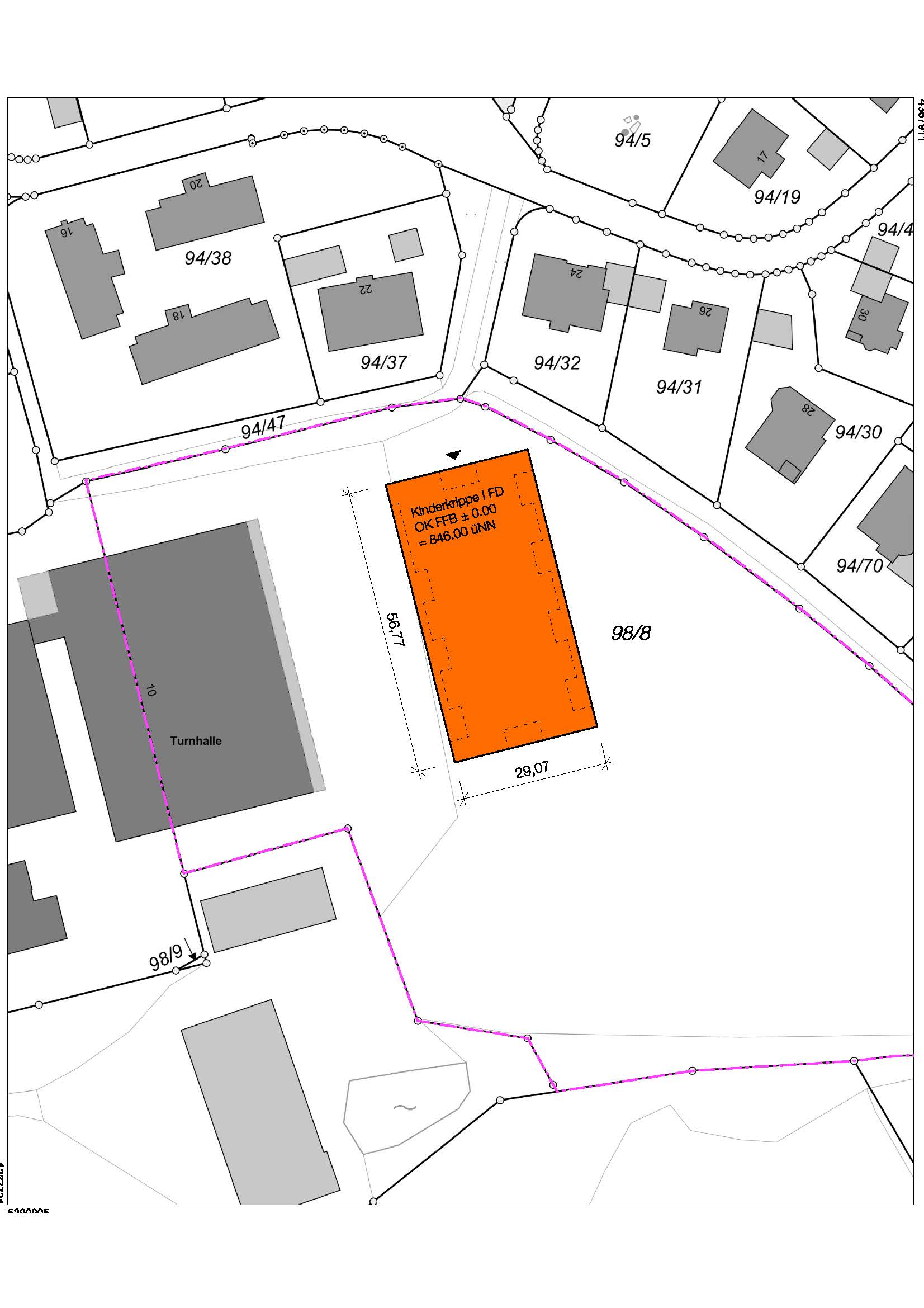 Neubau der Kinderkrippe beginnt