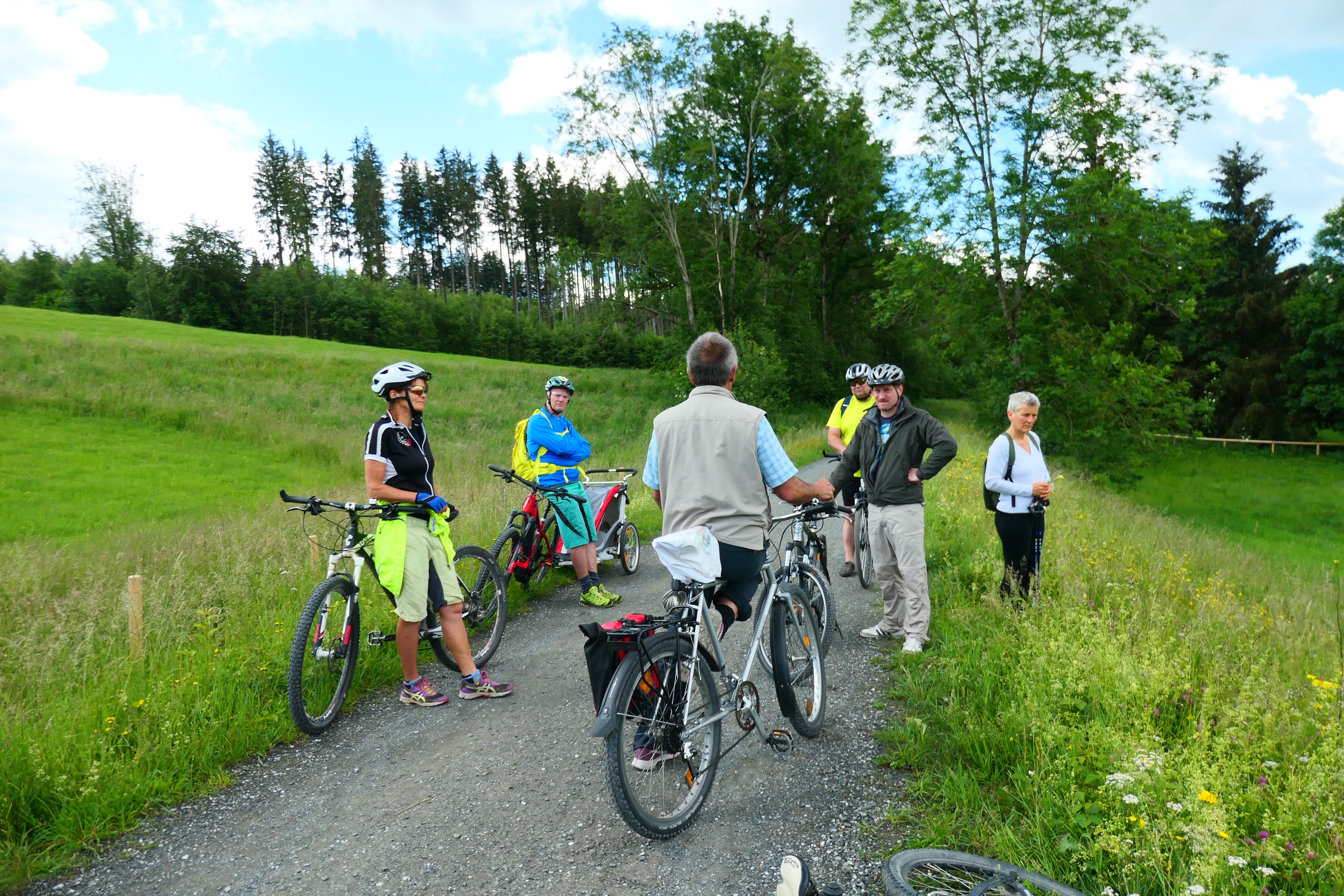 Naturkundliche Besonderheiten zwischen Kempten und Weitnau - Landschaftspflegeverband auf Exkursion mit den Bürgermeistern