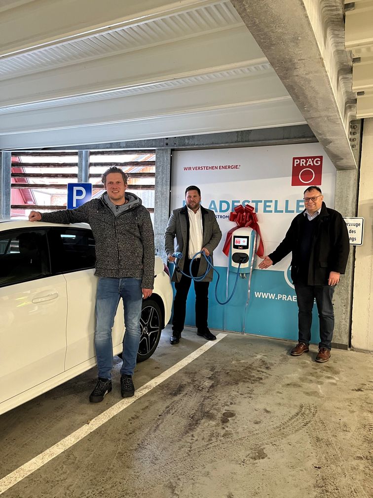 Neue Ladestation für E-Mobilität