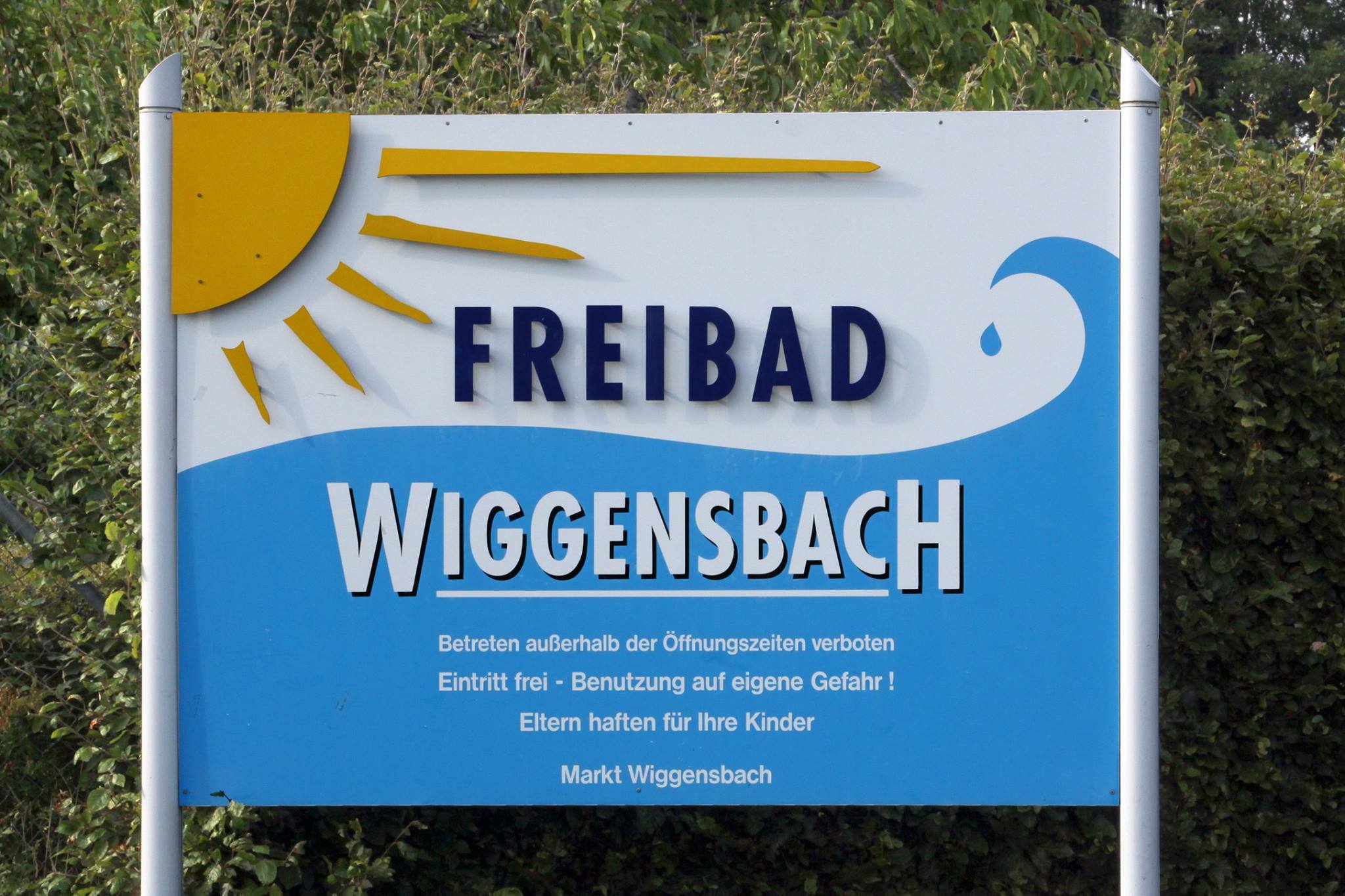 Eröffnung des Freibades Wiggensbach