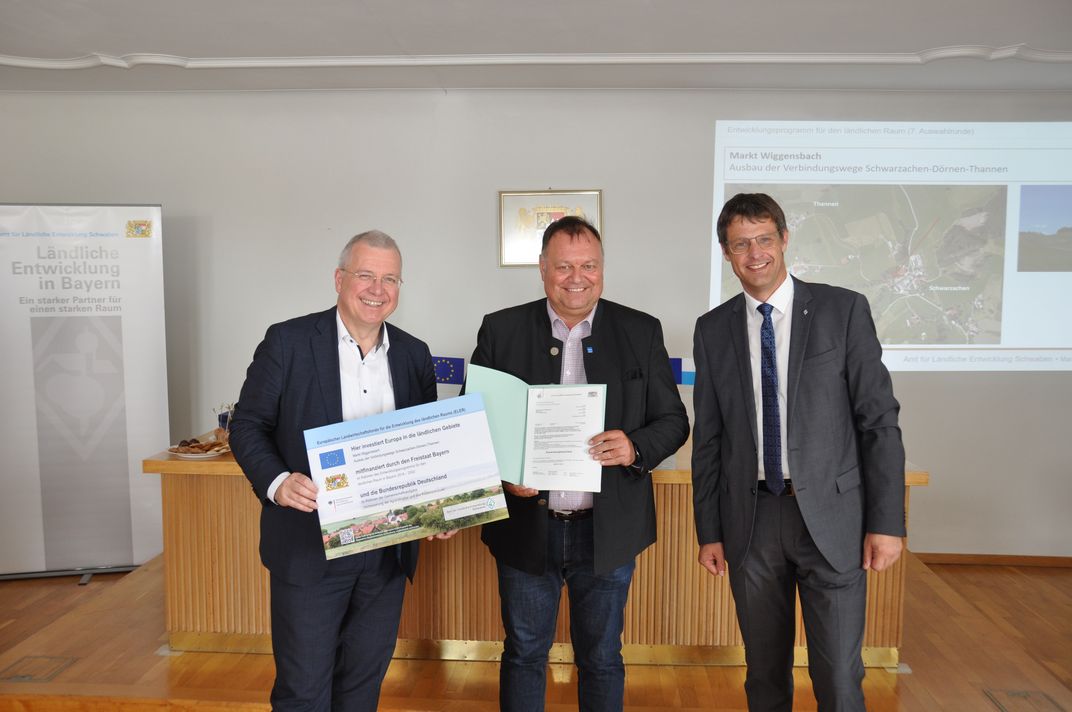 608.000,00 Euro aus Europa für Wegeausbau in Wiggensbach