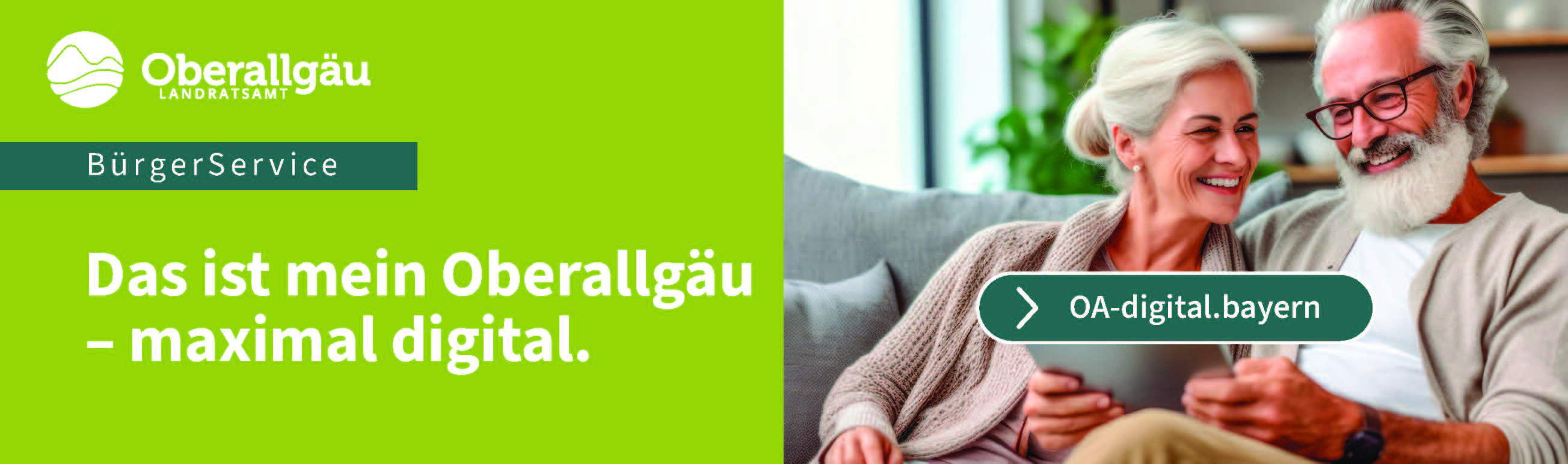 Das Landratsamt Oberallgäu informiert - Neue Servicezeiten seit 1. Oktober 2025 im Landratsamt Oberallgäu – Bürgerservice 2.0