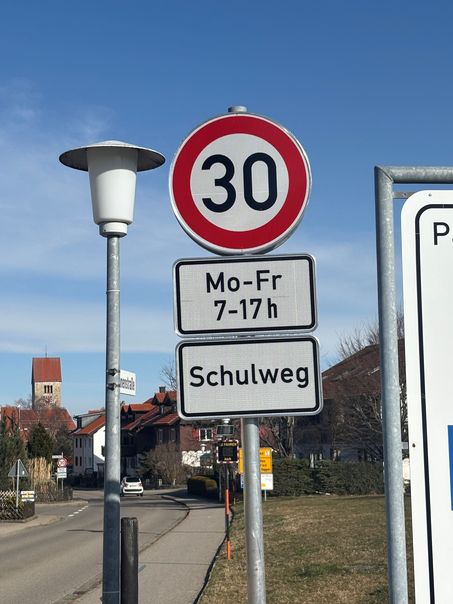 Tempo 30 in der Sonnenstraße