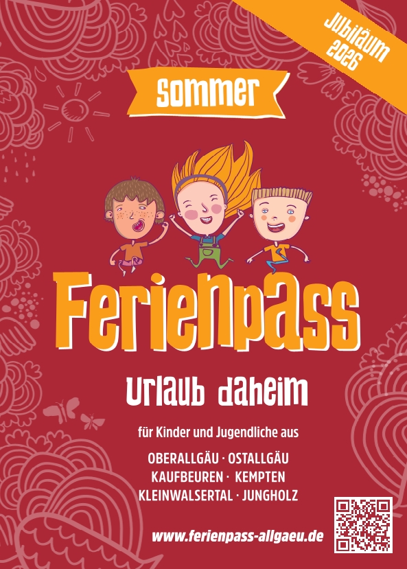 50 Jahre Sommerferienpass Allgäu: Jubiläumsausgabe mit Goldenen Tickets